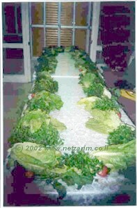 Teimani Pesakh Seider Table